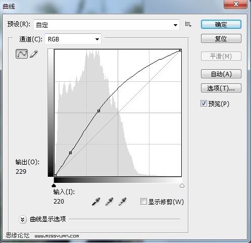 PS为外景女生图片调出日系淡雅风格