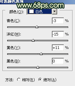 Photoshop给外景情侣图片调制出古典青黄色效果