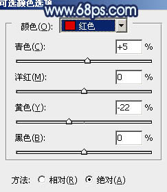 Photoshop制作古典暗青色外景人物图片教程