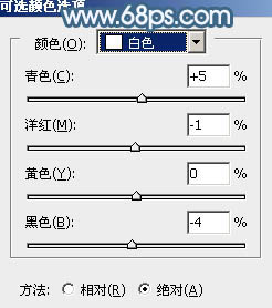 Photoshop为竹林婚片调制出梦幻复古的淡调青蓝色