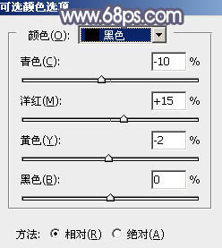 Photoshop将野花中的情侣增加梦幻的中性蓝灰色