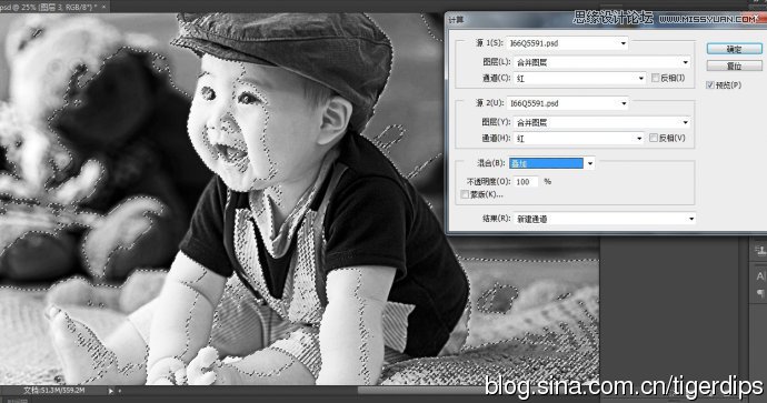 Photoshop利用通道调出细腻富有层次感的儿童照片