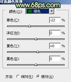 Photoshop给外景情侣图片调制出古典青黄色效果