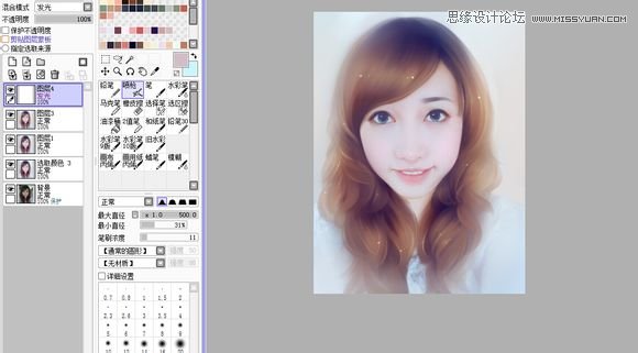 Photoshop结合AI把手机人物转为梦幻唯美的手绘效果