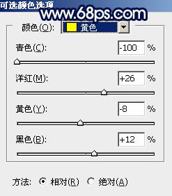 Photoshop调出大气的霞光外景婚片