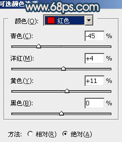 Photoshop为外景美女图片调制出甜美的古典暗青色