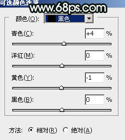 Photoshop调制出柔美的古典暗绿色水景人物图片