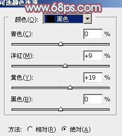 Photoshop为马路上奔跑的情侣图片调制出清爽的青黄色