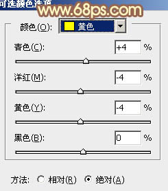 Photoshop将树林婚片增加柔美的秋季逆光效果