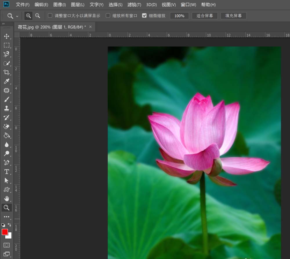 Photoshop2018图片怎么制作景深效果?