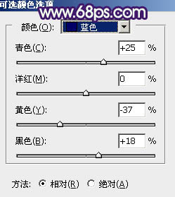 Photoshop调制出淡黄色的秋季铁轨小清新美女图片