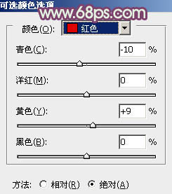 Photoshop将草原人物图片调制出小清新的黄蓝色