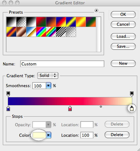 photoshop利用渐变工具将建筑图片打造出梦幻的紫红色效果