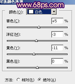 Photoshop为外景情侣图片增加浪漫的橙紫色