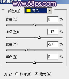 Photoshop为草地人物图片调制出柔和的紫红色效果