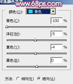 Photoshop将室内人物图片调制出淡淡的蓝红色