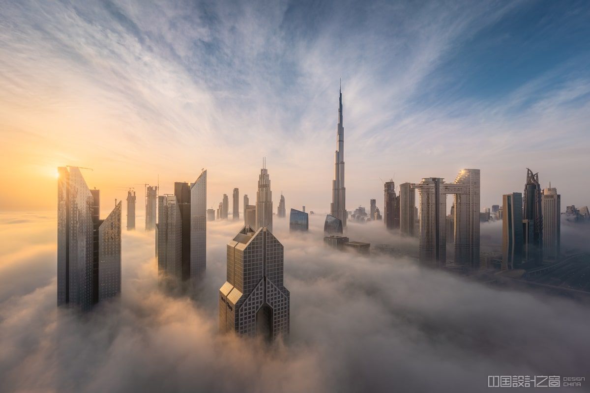 Dubai Fog Photography by Albert Dros