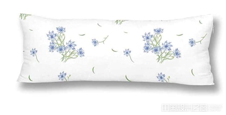 at_style_2022-06_Cornflower Blue Trend  _Cornflower Body Pillow Case Pillowcase