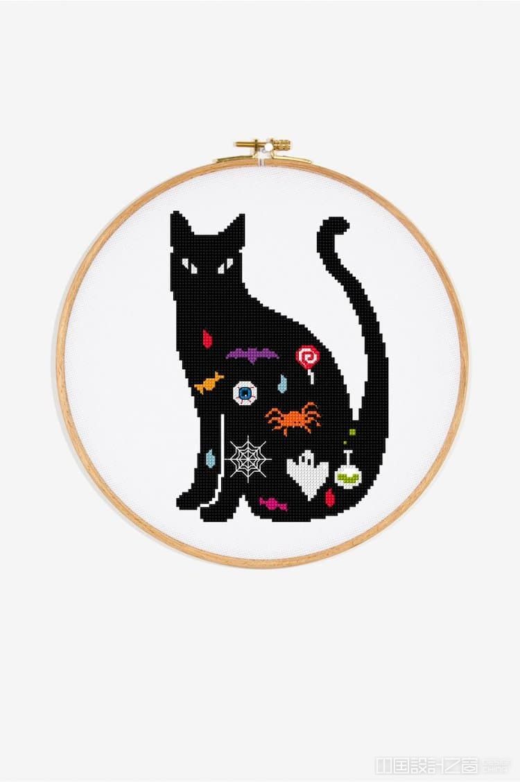 Cat Free Cross Stitch Pattern