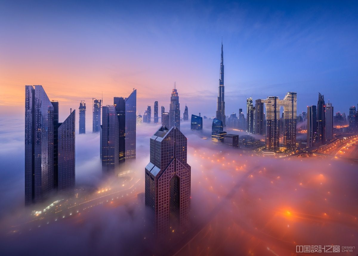 Dubai Fog Photography by Albert Dros