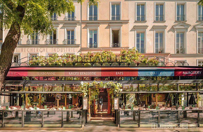 michael malapert gives new life to historical delaville restaurant in paris