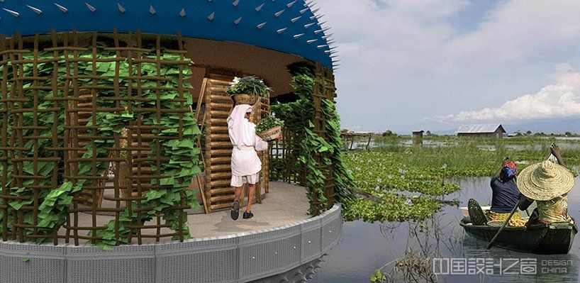 smart village to adapt to changes in sea level rise inspired by the biomimetic structure of puffer fish 5