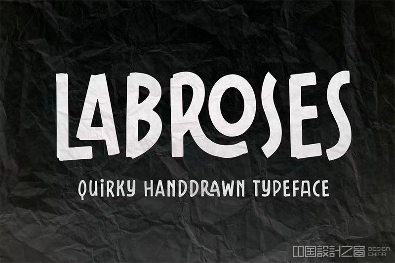 labroses-hand-drawn-typeface