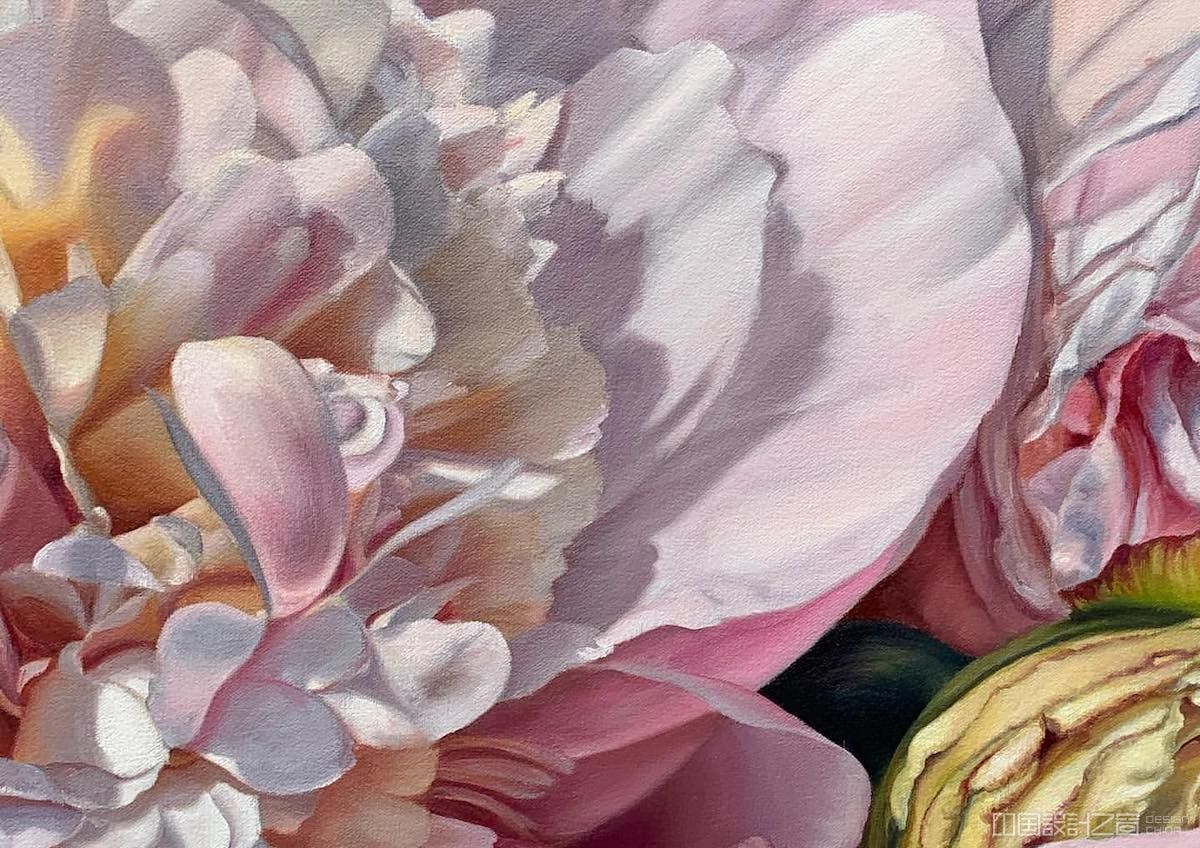 Realistic Flower Paintings by Maria Marta Morelli