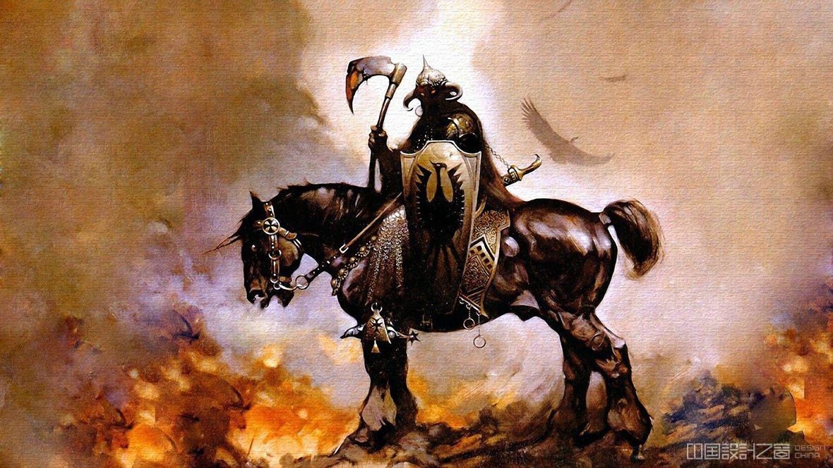 F5-Scott-Henderson-The-Death-Dealer-Frank-Frazetta