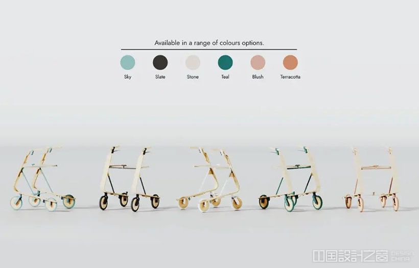 Mobilia Rollator Design by Aamana Nawaz