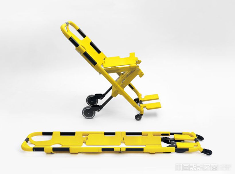 Ambulance Stretcher Design by Studio Rotor