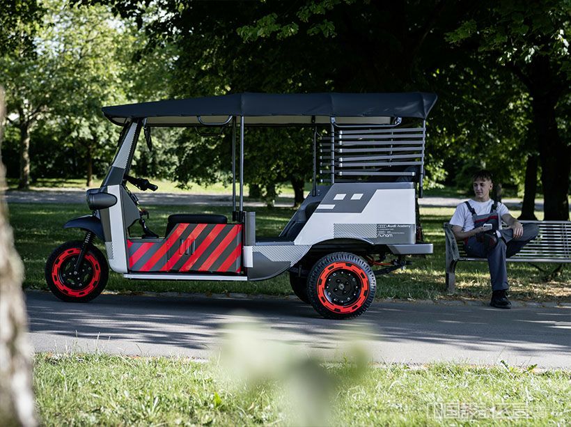 Audi x Nunam Three Electric Rickshaws Offer Greener Mobility for India