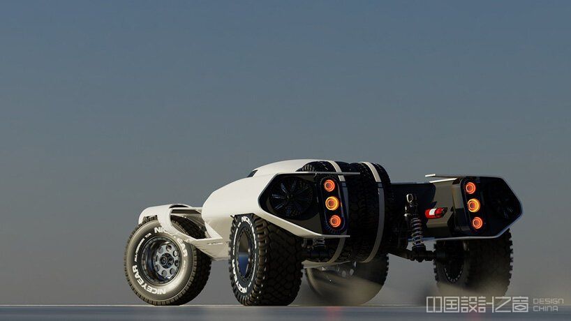 meet the huntress, an electric off-road co<em></em>ncept car with independent suspension