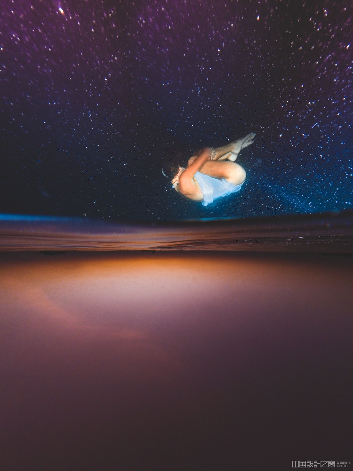 Artistic Underwater Portrait