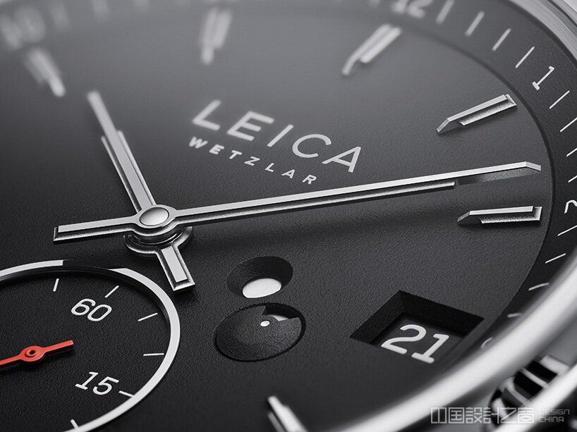 leica's new watch collection moves its famous red dot to your wrist