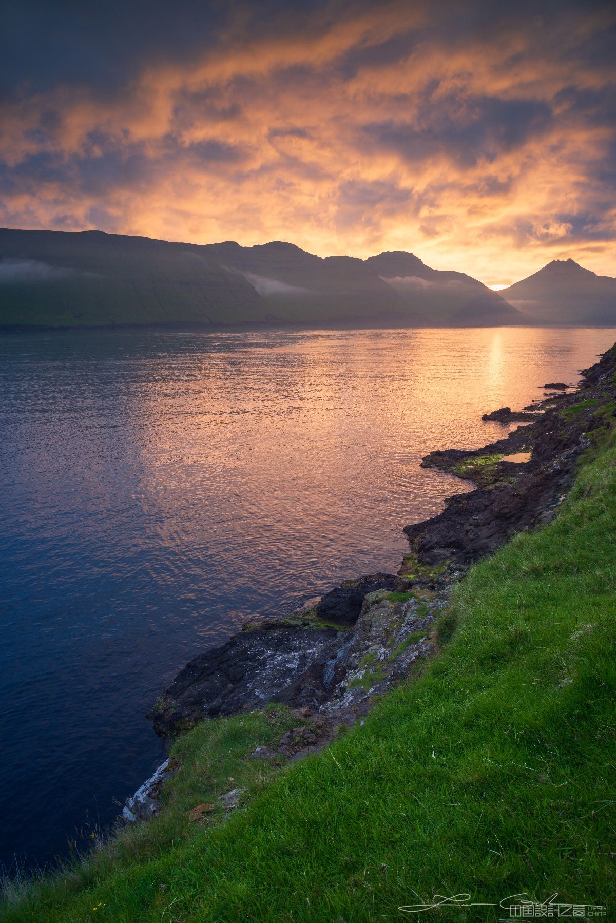Sunset Faroe Islands