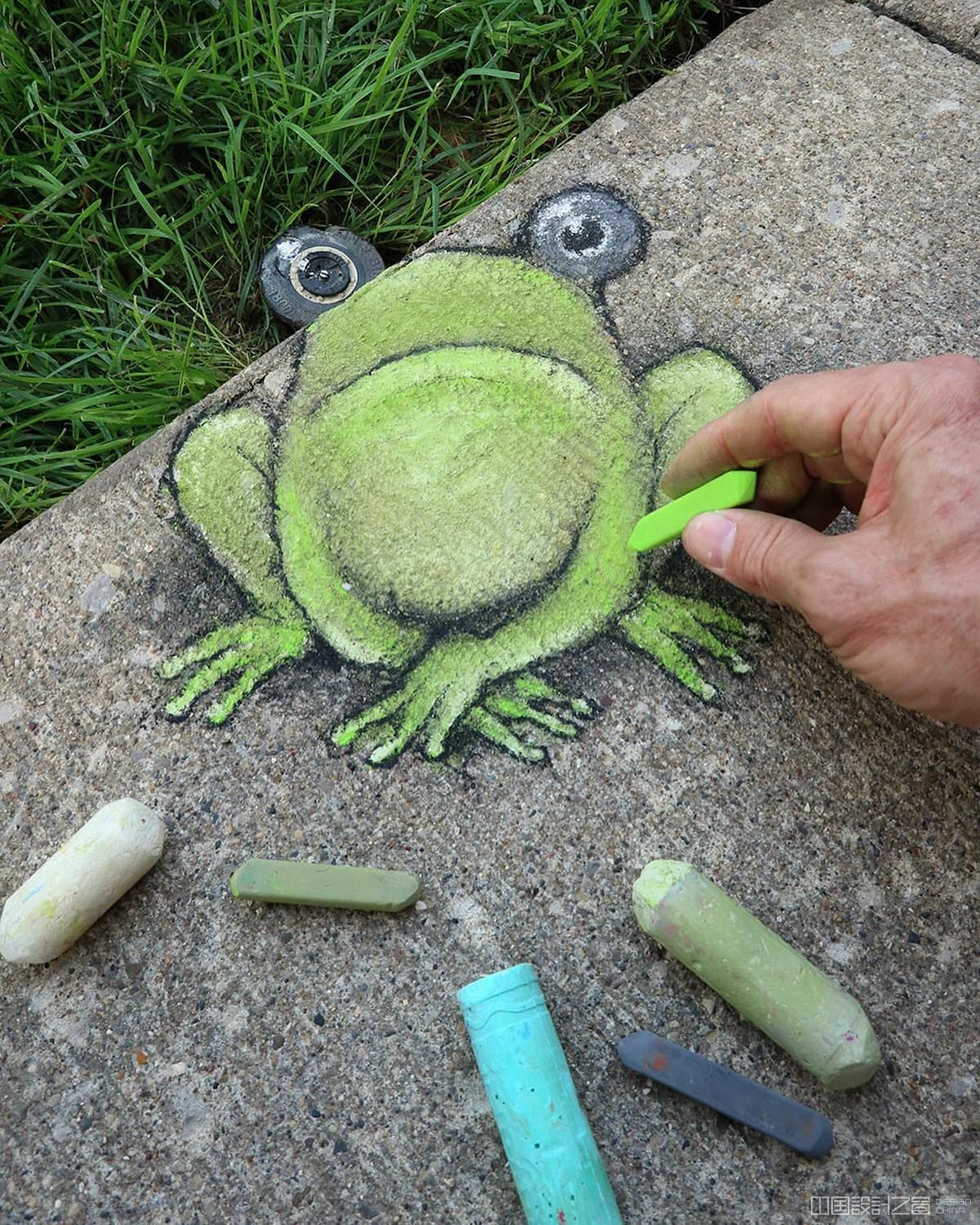 Chalk Art by David Zinn