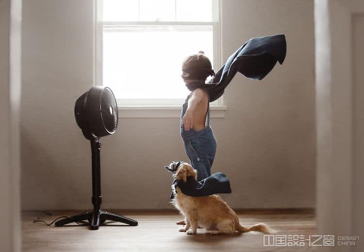 Photo of Girl and Her Dog