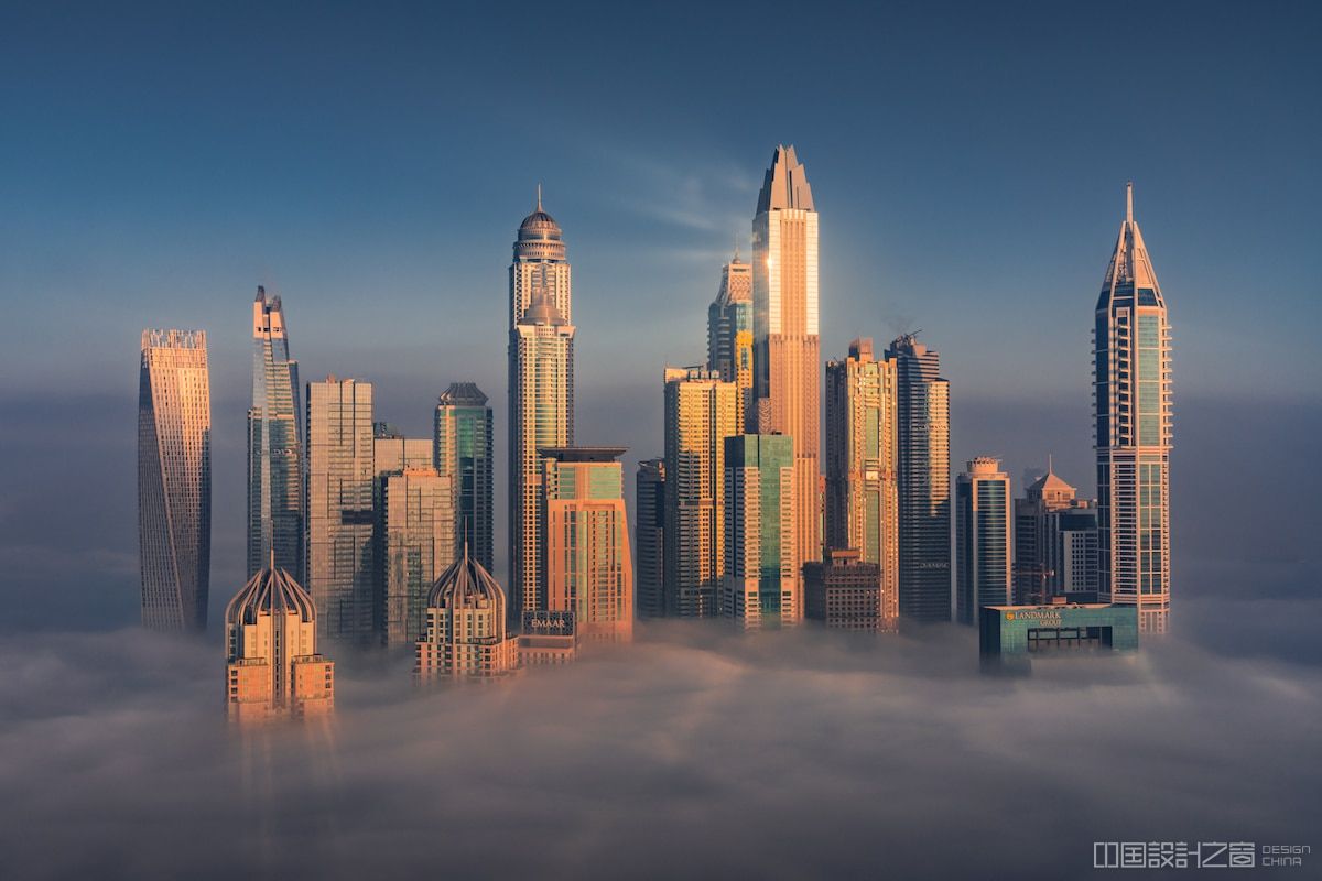 Dubai Fog Photography by Albert Dros