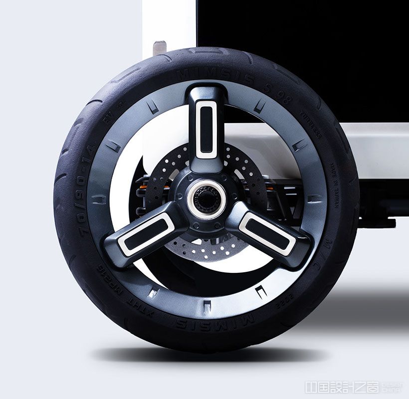 Rhaetus Electric Folding Cargo Trike by HTH Design