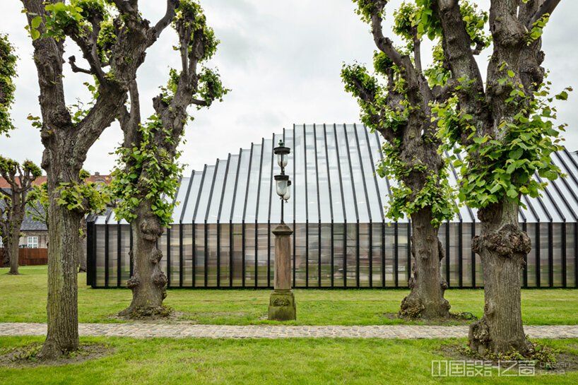 designed for disassembly: henning larsen opens fritz hansen pavilion in copenhagen