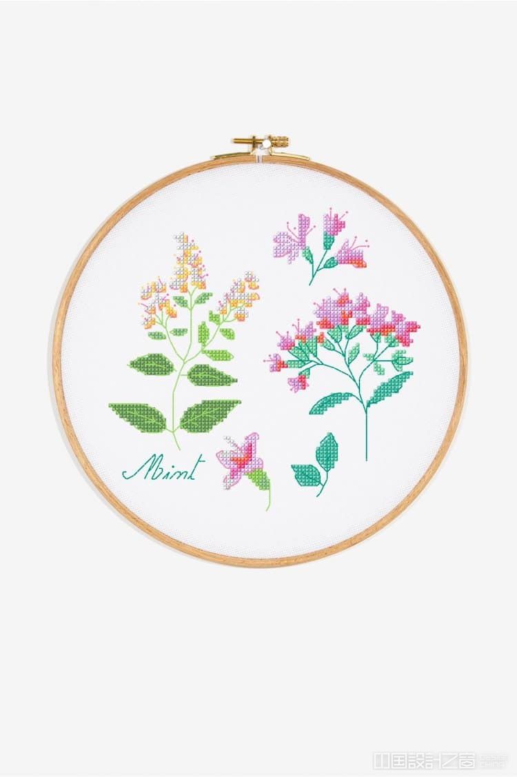 Plant Free Cross Stitch Pattern