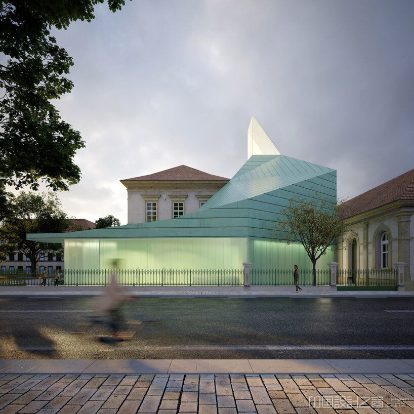 steven holl's co<em></em>ntemplative 'tower of light' wins terezín ghetto museum competition