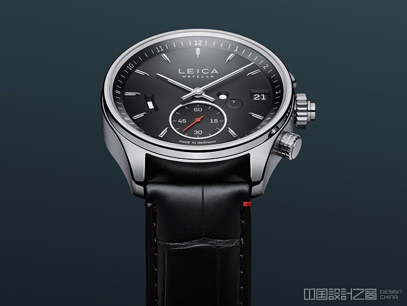 leica's new watch collection moves its famous red dot to your wrist