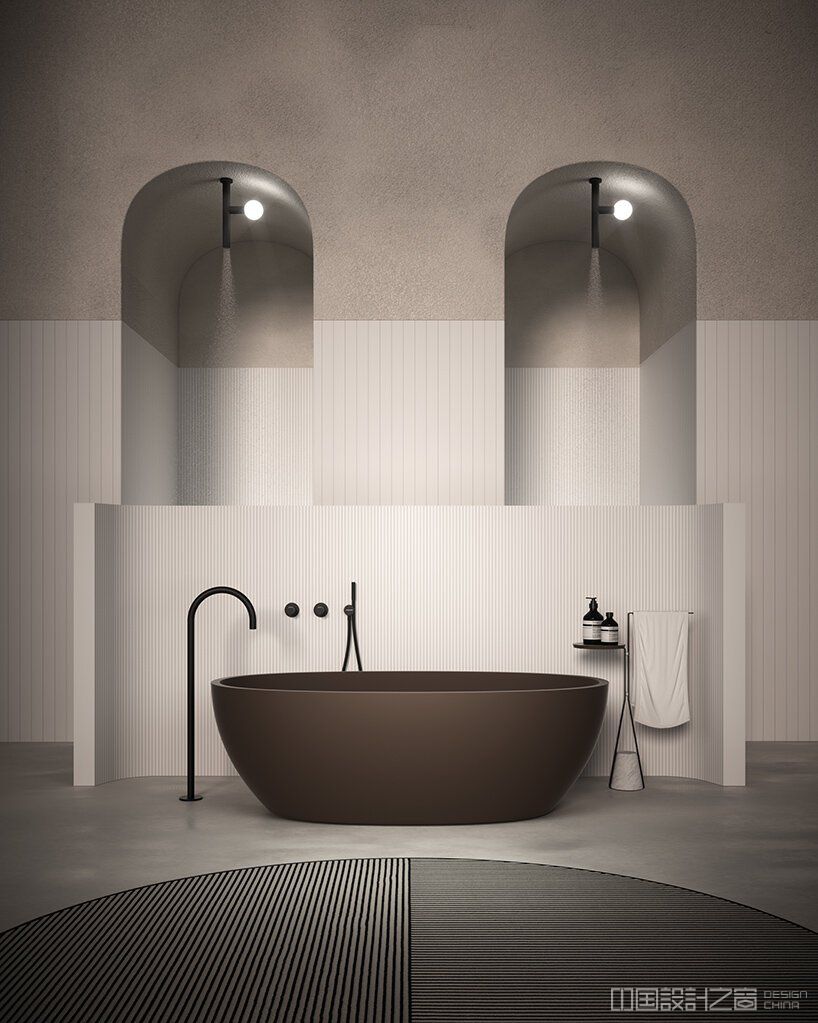 antoniolupi's total-look co<em></em>ncept creates bathroom ecosystems of customizable products