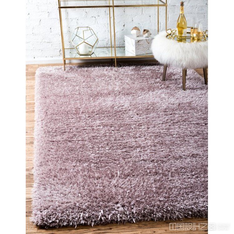 Pink Shag Rug by Marilyn Mo<em></em>nroe Shop