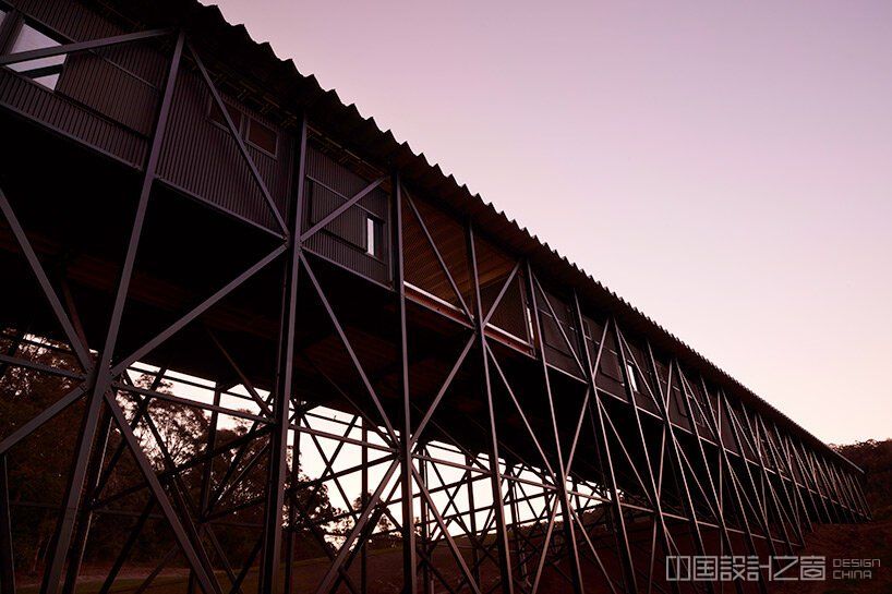 bundanon's new art museum and bridge for creative learning are built to endure climate change