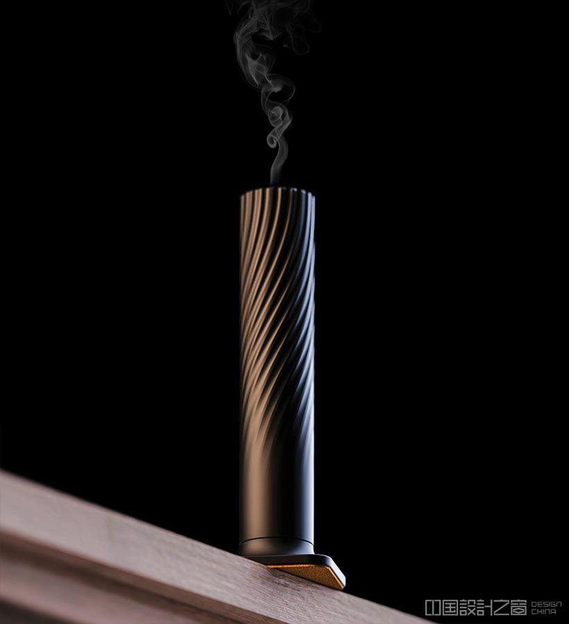 Tuiss Incense Holder by Lautaro Lucero