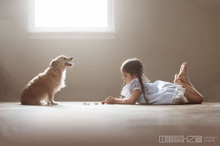 Creative Photos of a Girl and Her Dog