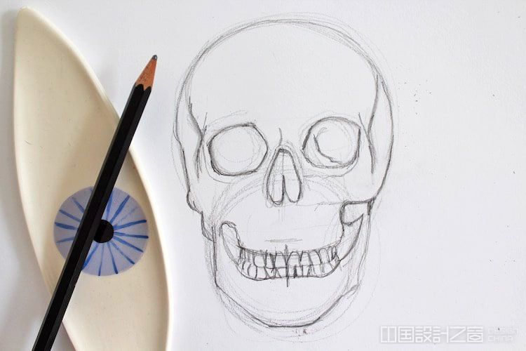 How to Draw a Skull Step by Step